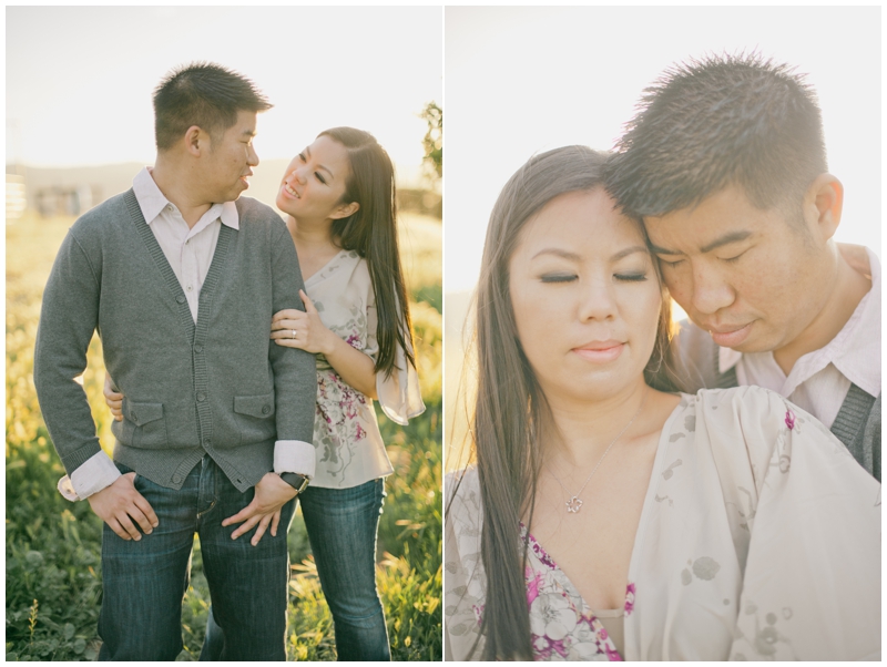 natural light engagement photography