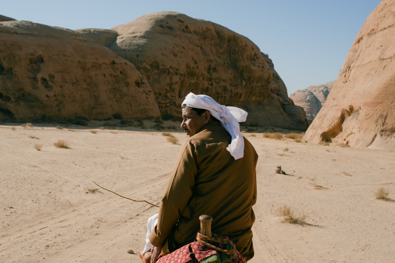 Camel Guide in Wadi Rum